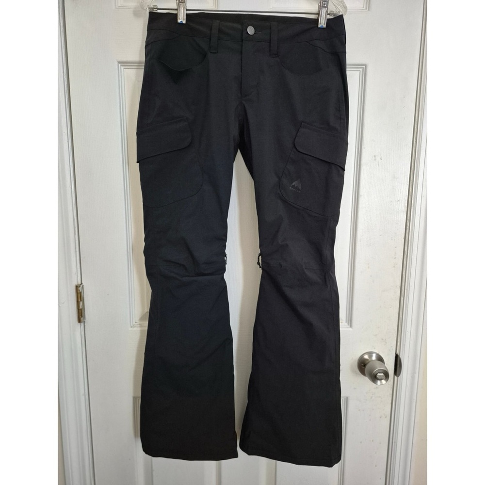 Burton Gore-Tex Snowboard Pants Womens XS Black Cargo Short Ski Insulated